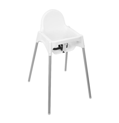 ABS White Stackable Child Feeding Chair